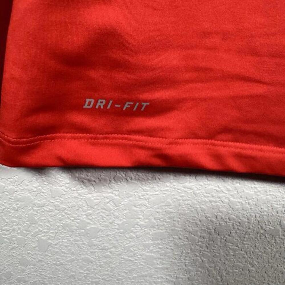 Nike Pro Dri-Fit Long Sleeve Shirt Women's Red Size Small - Picture 5 of 7